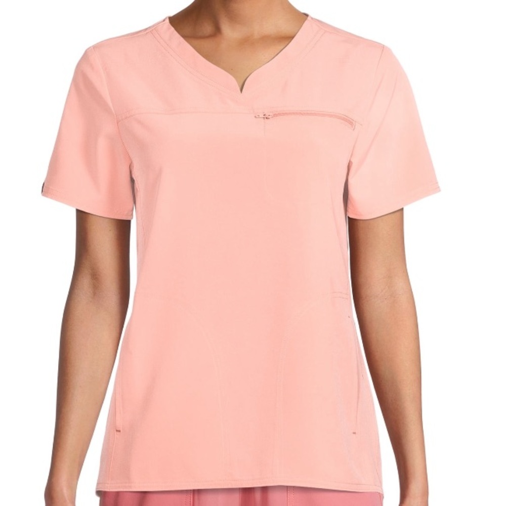 NWOT Scrubstar Active stretch tuck-in scrub top size XS